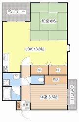 ラフェスタ彦根Ⅰの物件間取画像